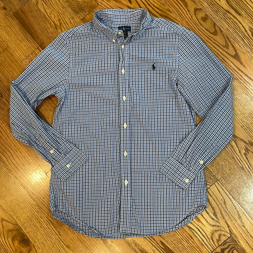 Boy’s Polo Ralph Lauren Button Up Shirt. Size XL. Excellent Condition.